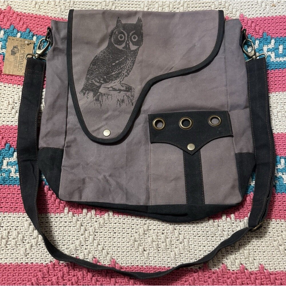 Backroad Textiles Own Messenger Should Bag Crossbody Purse